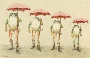 public domain frog illustration 13