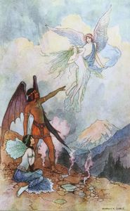 ÂOff Ye Icy Spirits Fly 1920 Warwick Goble