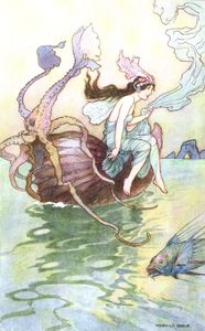 For the Nautilus Is My Boat in Which I Over the Waters Fioat 1920 Warwick Goble