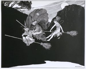 The WItches Ride on Their Brooms Tonight
