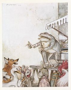The Quack Frog 1912 Arthur Rackham