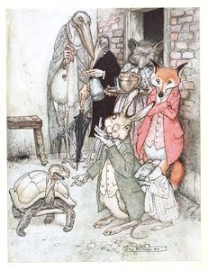 The Hare and the Tortoise 1912 Arthur Rackham