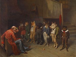 William Holbrook Beard School Rules Promised Gift 187 School Rules Crystal Bridges Museum of American Art