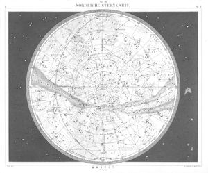 Celestrial Map Stars