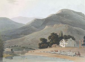 A Boors House Vintage Illustration
