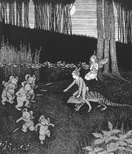 Bunny Boy Charged on the Bears