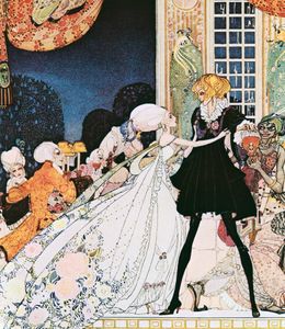 Kay Nielsen â Dont Drink Cried Out the Little Princess Springing to Her Feet I Would Rather Marry a Gardener the Twelve Dancing Princesse From Kay Nielsen