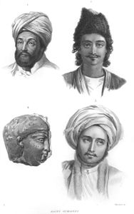 Vintage Portrait Illustrations of Various Races 3