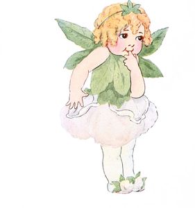 Miss Cotton Vintage Fairytale Illustration