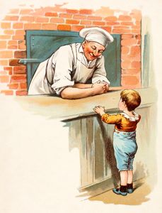 Pat a Cake Nursery Rhyme Illustration