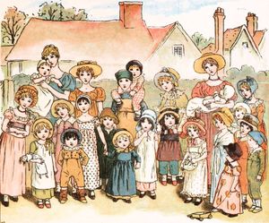 Street Show Large Family